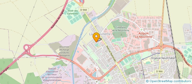 localisation de l'entreprise OMETA-COMM  REIMS