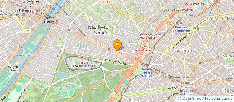 localisation de l'entreprise OMETS EQUITY à NEUILLY-SUR-SEINE
