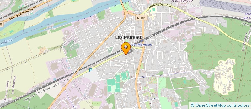 localisation de l'entreprise OMEYLOC à LES MUREAUX