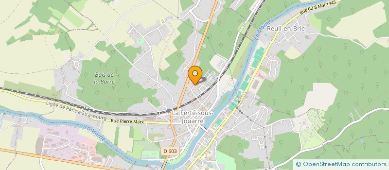 localisation de l'entreprise OMFF META RECORDS  BORDEAUX