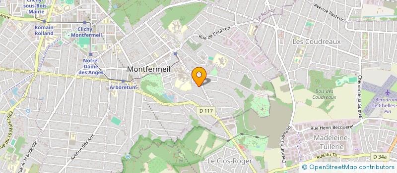 localisation de l'entreprise OMG  MONTFERMEIL