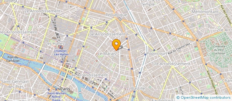 localisation de l'entreprise OMG CONSULTING  PARIS