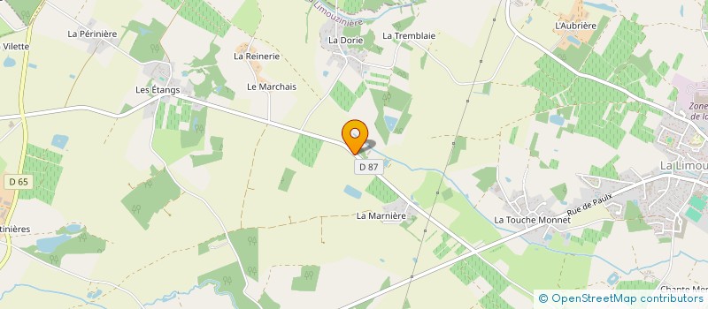 localisation de l'entreprise OMH  SAINT-PHILBERT-DE-GRAND-LIEU