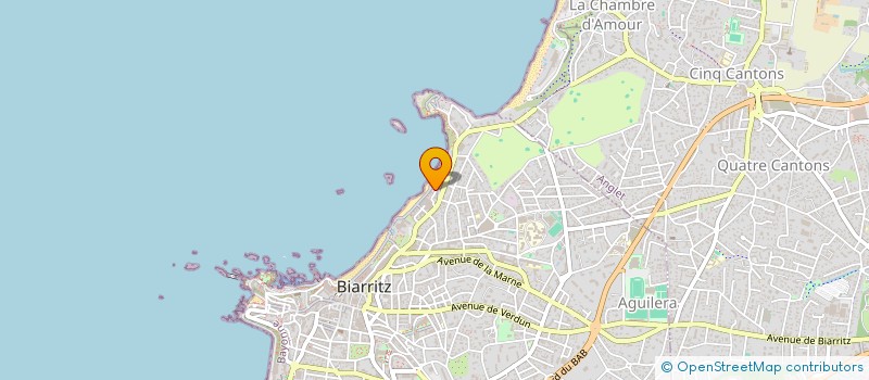localisation de l'entreprise OMI à BIARRITZ