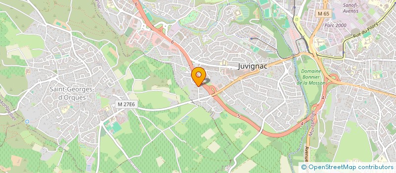 localisation de l'entreprise OMI  JUVIGNAC