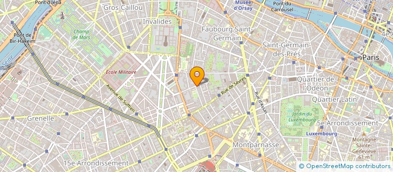 localisation de l'entreprise OMI  PARIS