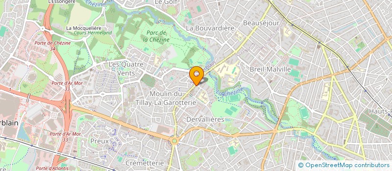 localisation de l'entreprise OMI à NANTES