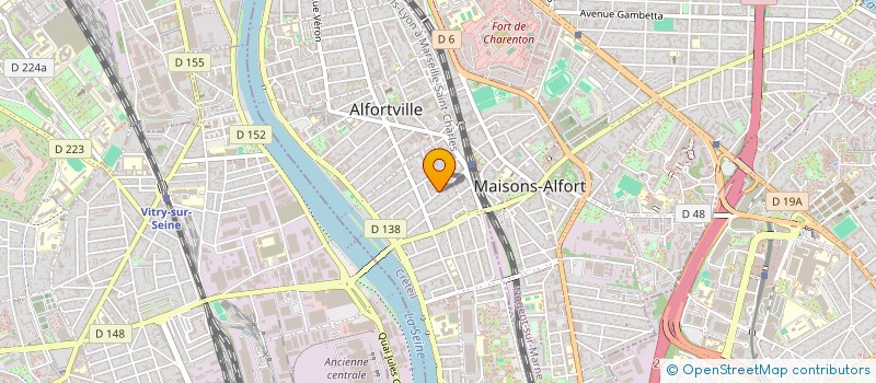 localisation de l'entreprise OMI RENOVATION à ALFORTVILLE