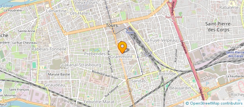 localisation de l'entreprise OMID  TOURS