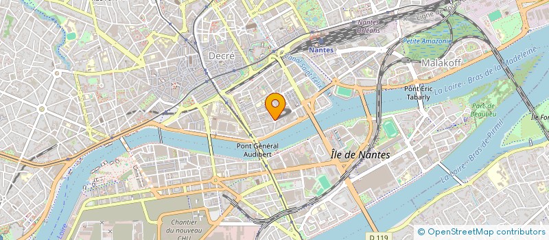 localisation de l'entreprise OMIJA  NANTES