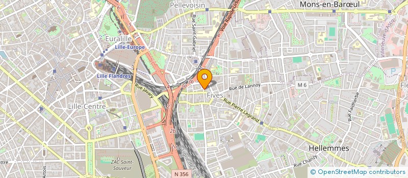 localisation de l'entreprise OMIMO à LILLE