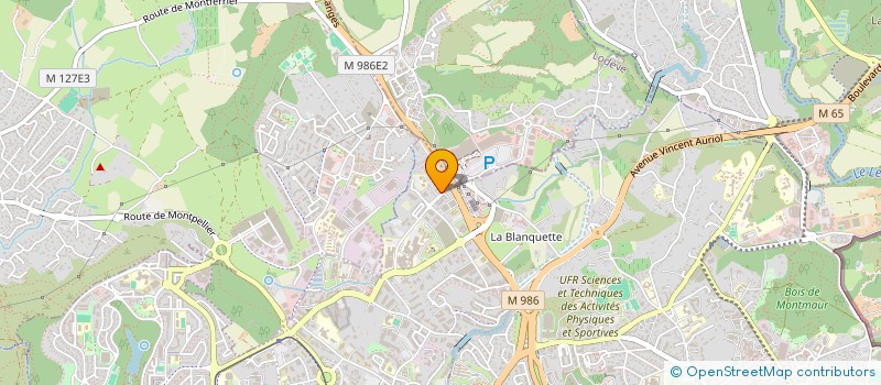 localisation de l'entreprise OMINERO à MONTPELLIER