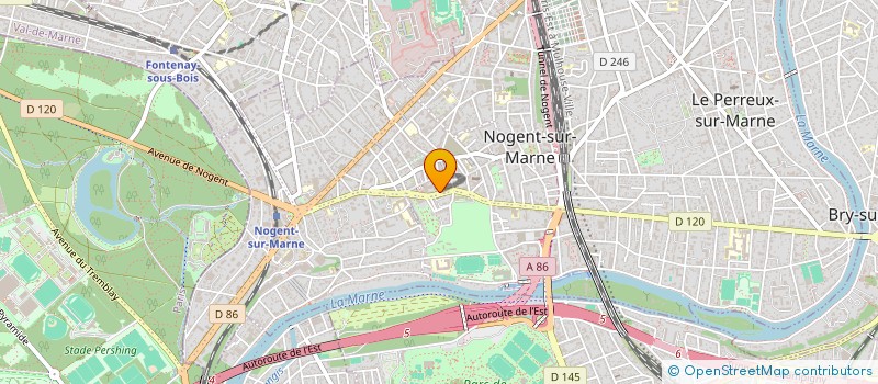 localisation de l'entreprise OMINIS ARTIS à NOGENT-SUR-MARNE