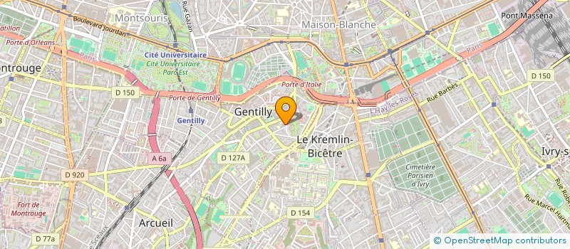 localisation de l'entreprise OMIS à GENTILLY