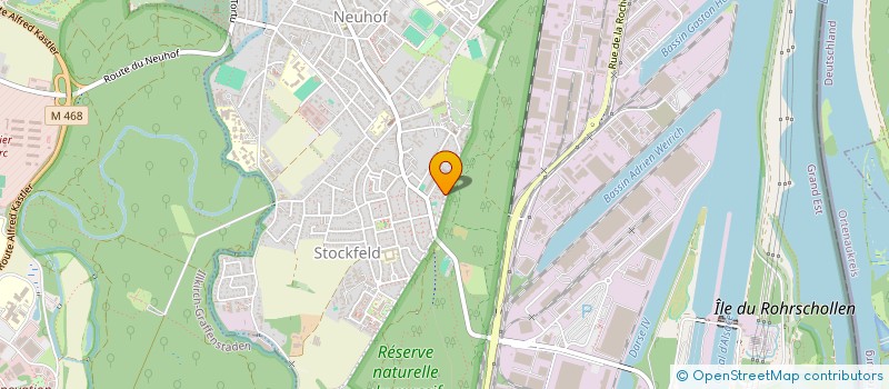 localisation de l'entreprise OMIS LOGISTIQUE à STRASBOURG