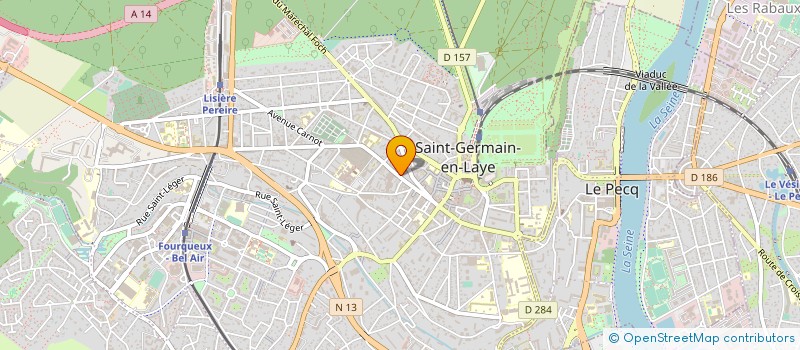 localisation de l'entreprise OMK à SAINT-GERMAIN-EN-LAYE