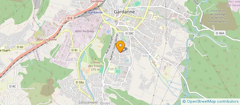 localisation de l'entreprise OML à GARDANNE