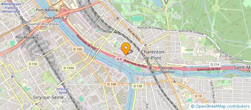 localisation de l'entreprise OMM  CHARENTON-LE-PONT