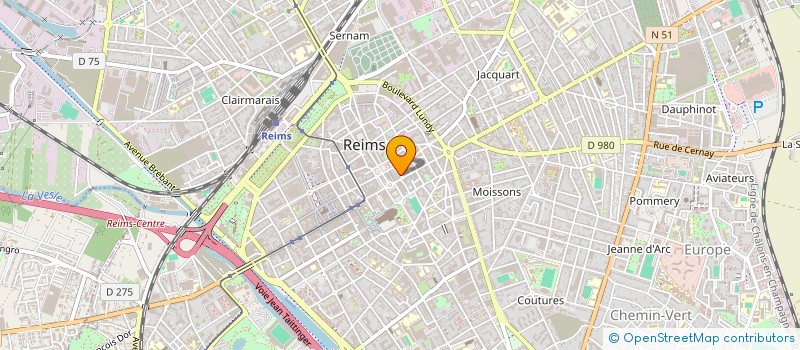 localisation de l'entreprise OMM EVENTS  REIMS