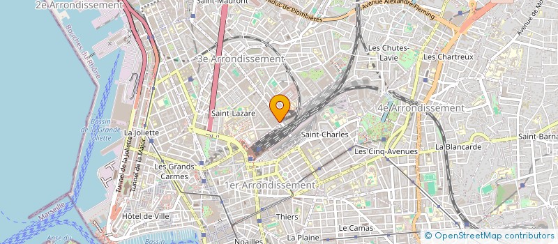 localisation de l'entreprise OMMA à MARSEILLE 3