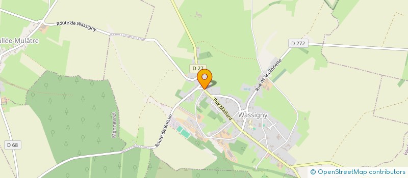 localisation de l'entreprise OMMERTA  WASSIGNY