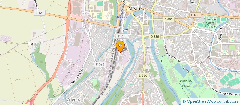 localisation de l'entreprise OMN SERVICE B  VILLENOY