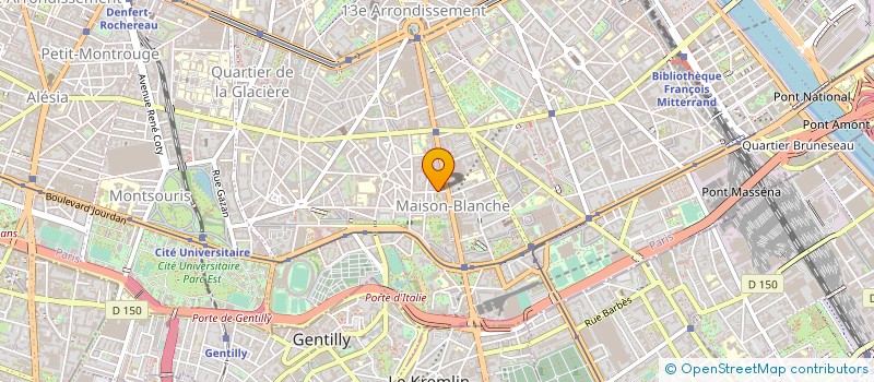 localisation de l'entreprise OMNI BUREAU DIVIS OMNI ENTRET  PARIS