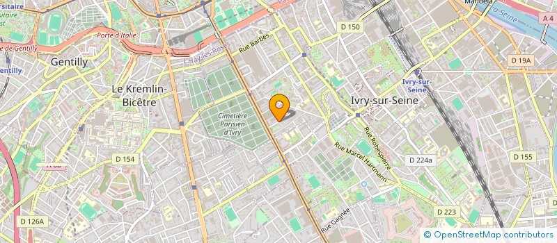 localisation de l'entreprise OMNI CONSUMER PRODUCTS  IVRY-SUR-SEINE