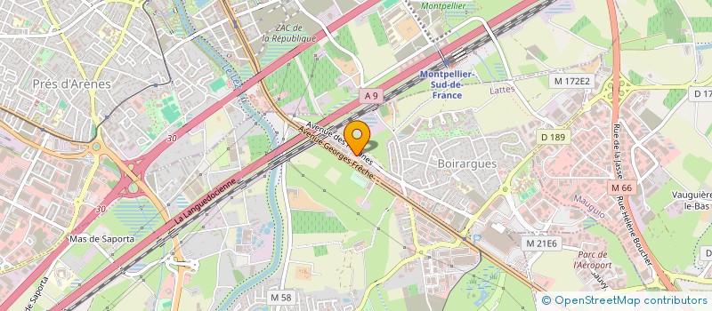 localisation de l'entreprise OMNI FILMS à MONTPELLIER