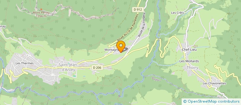 localisation de l'entreprise OMNI HOME  SAINT-JEAN-D ARVEY