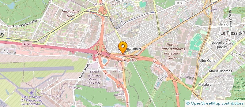 localisation de l'entreprise OMNI MARBRES à CLAMART