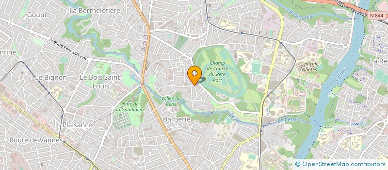 localisation de l'entreprise OMNI PLUS à NANTES