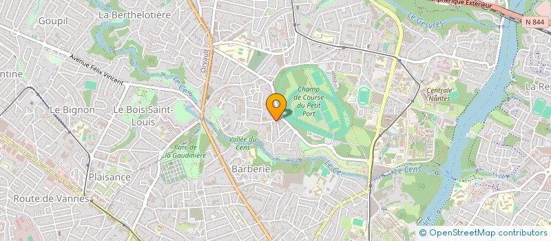 localisation de l'entreprise OMNI PLUS OUEST  NANTES
