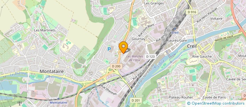 localisation de l'entreprise OMNI PRESENCE  MONTATAIRE