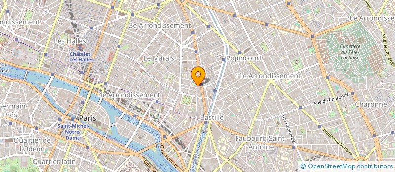 localisation de l'entreprise OMNI PROJECTS  PARIS