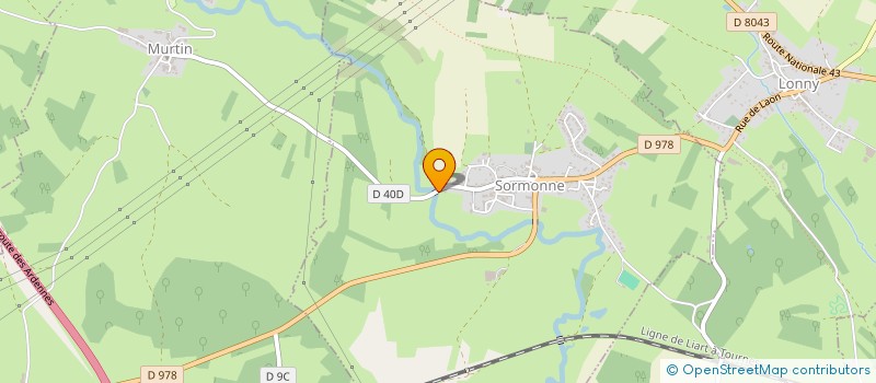 localisation de l'entreprise OMNI PROJETS à SORMONNE