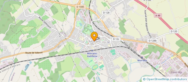localisation de l'entreprise OMNI SPORT à MOIRANS