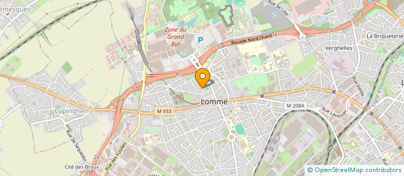 localisation de l'entreprise OMNI SPORT MUNICIPAL - TIR A L'ARC à LILLE