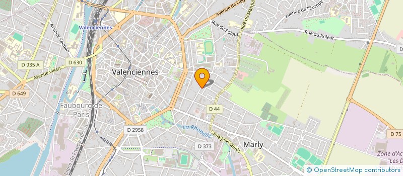 localisation de l'entreprise OMNIA à VALENCIENNES