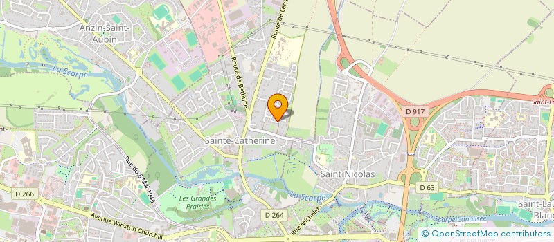 localisation de l'entreprise OMNIA  SAINTE-CATHERINE