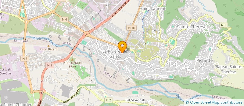 localisation de l'entreprise OMNIA UNUM  LA POSSESSION