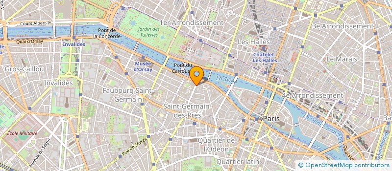 localisation de l'entreprise OMNIA VESTIS  PARIS