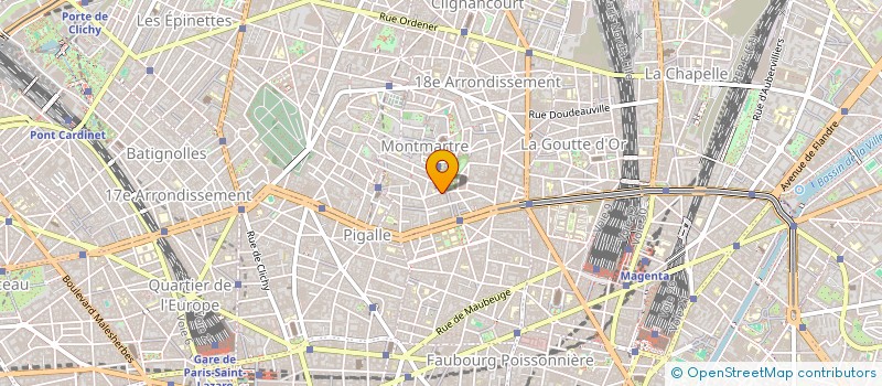 localisation de l'entreprise OMNIA VINCIT ARS  PARIS