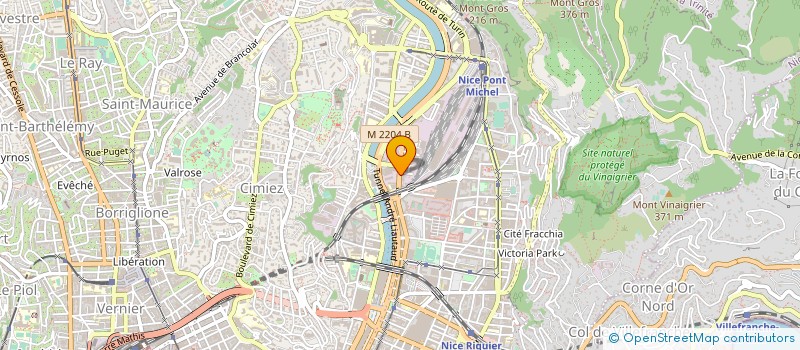 localisation de l'entreprise OMNIBOIS à NICE