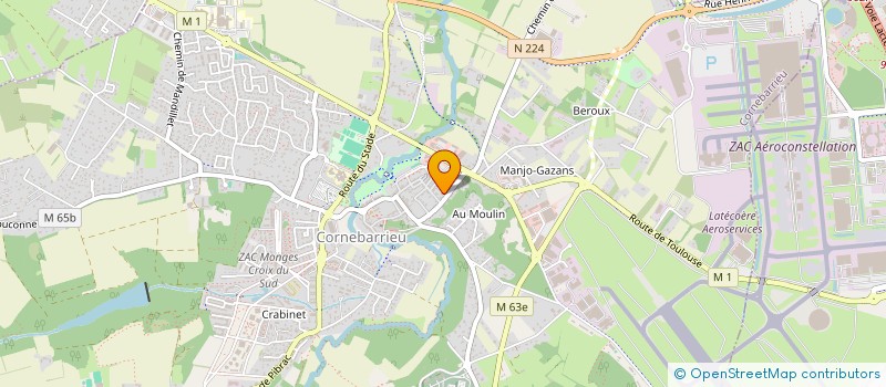 localisation de l'entreprise OMNIBUS  MONDONVILLE