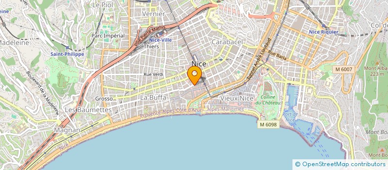 localisation de l'entreprise OMNIBUS COMPANY à NICE