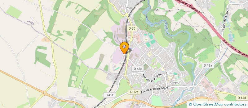 localisation de l'entreprise OMNIBUS FORMATION  RIVES