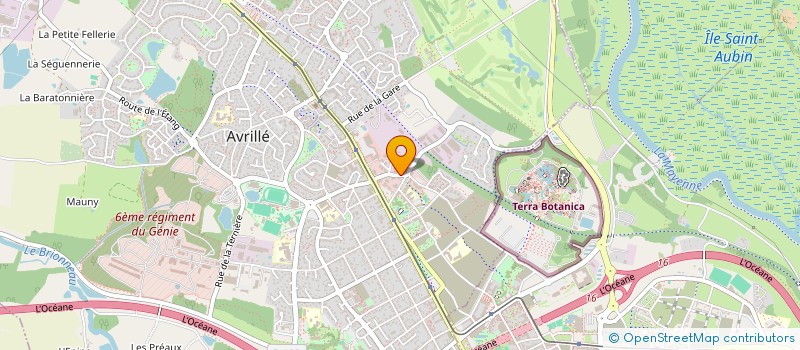 localisation de l'entreprise OMNICODE à AVRILLE