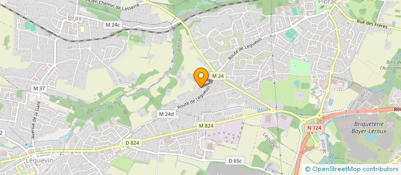 localisation de l'entreprise OMNIDASH  PIBRAC