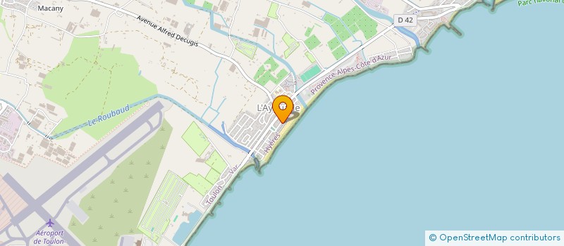 localisation de l'entreprise OMNIDIET SARL à HYERES